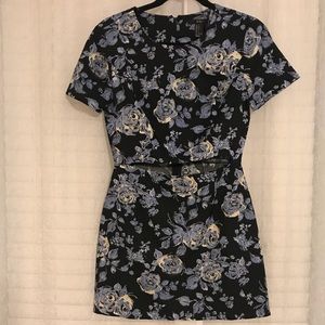 Forever 21 Black Floral Dress